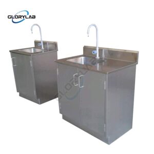 stainless steel sink lab bench