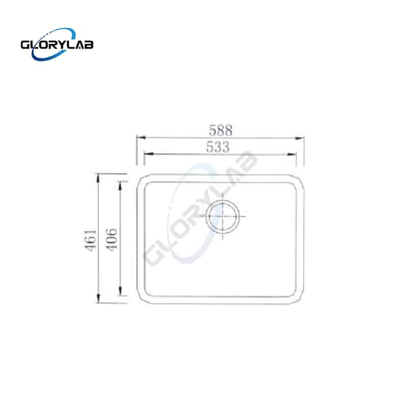 Drawings 304 Stainless Steel Lab Sink JH ES003 Drawings 304 Stainless Steel Lab Sink JH ES003