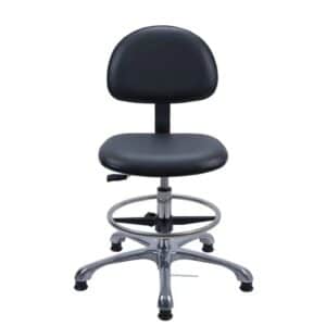 PU science lab chair with 5 star feet (LS029)