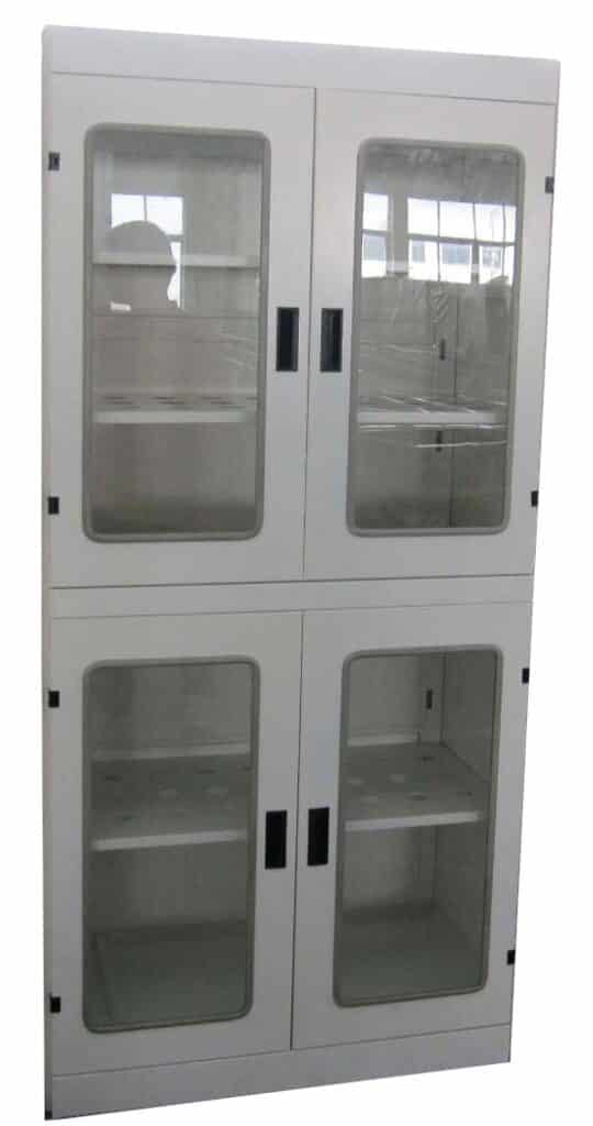 Steel Laboratory Vessel Cabinet with Glass Doors Model JH SC006