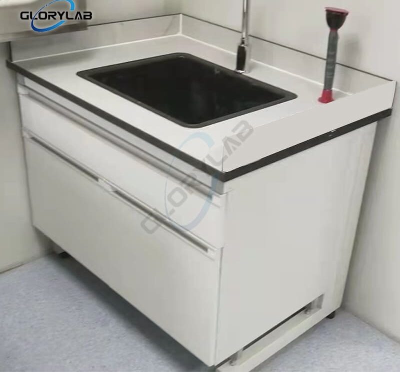 lab water basin installed on lab countertop lab water basin installed on lab countertop