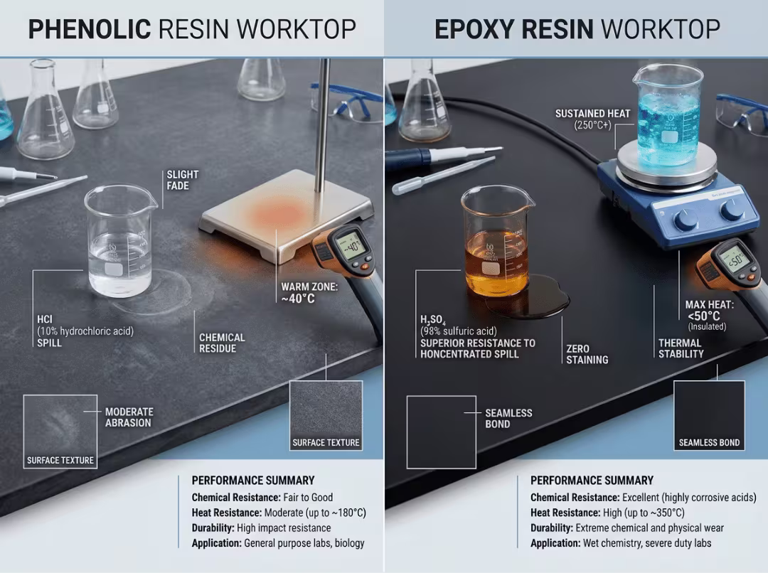 chemical and heat resistance comparison chemical and heat resistance comparison