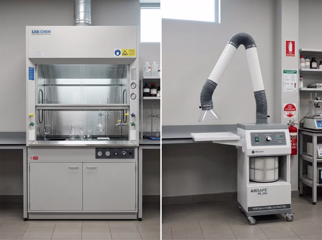 fume hood vs fume extractor fume hood vs fume extractor