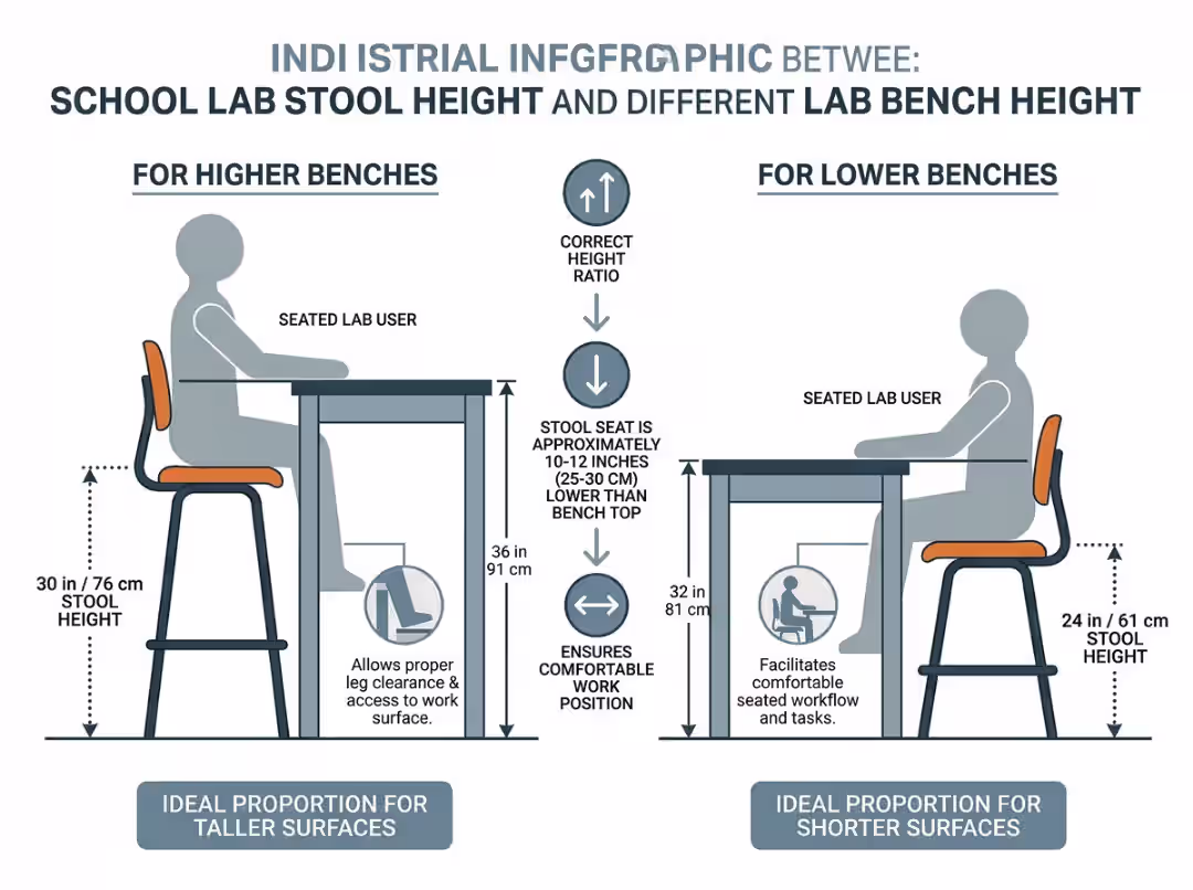 lab stool height vs bench height lab stool height vs bench height