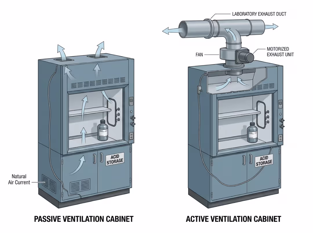 passive vs active cabinet ventilation passive vs active cabinet ventilation
