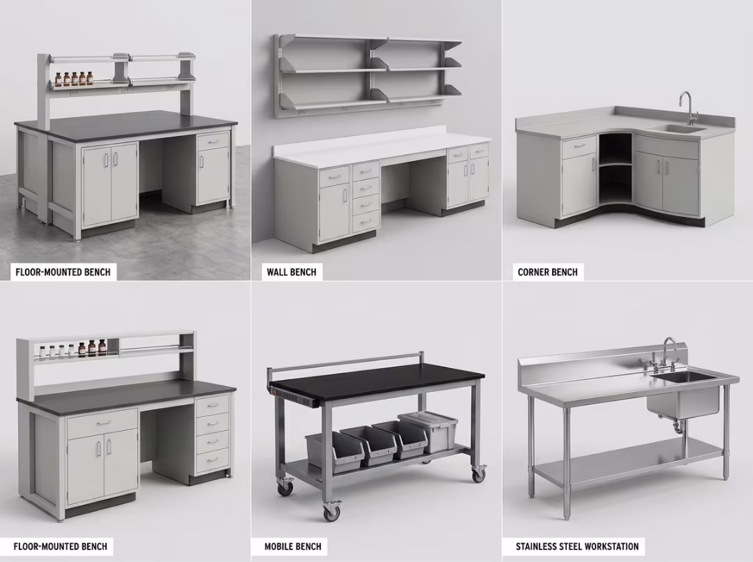 types of lab benches types of lab benches