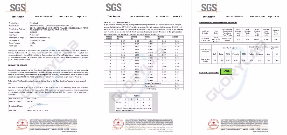 ASHRAE110 SGS Test Report ASHRAE110 SGS Test Report