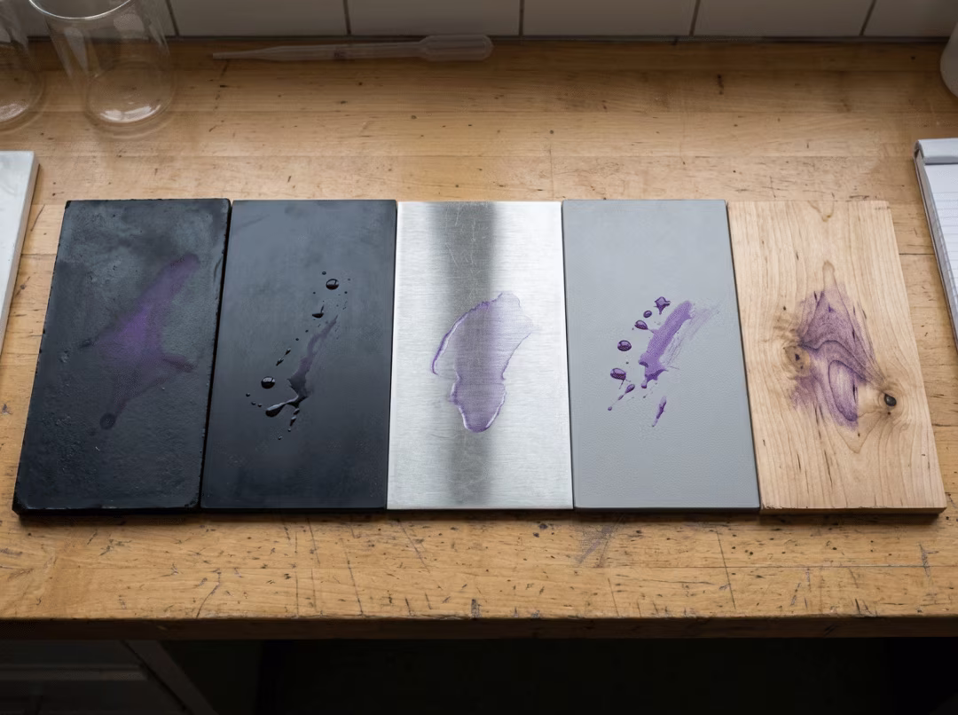 Lab bench surface materials compared Lab bench surface materials compared