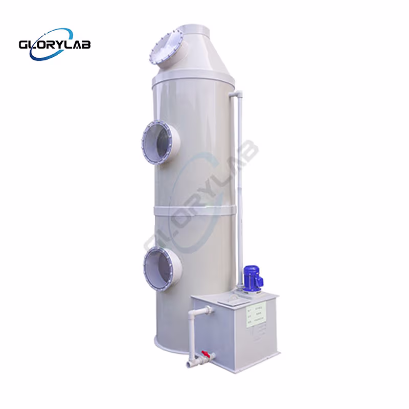 PP Chemical Fume Hood Wet Lab Acid Scrubber PP Chemical Fume Hood Wet Lab Acid Scrubber