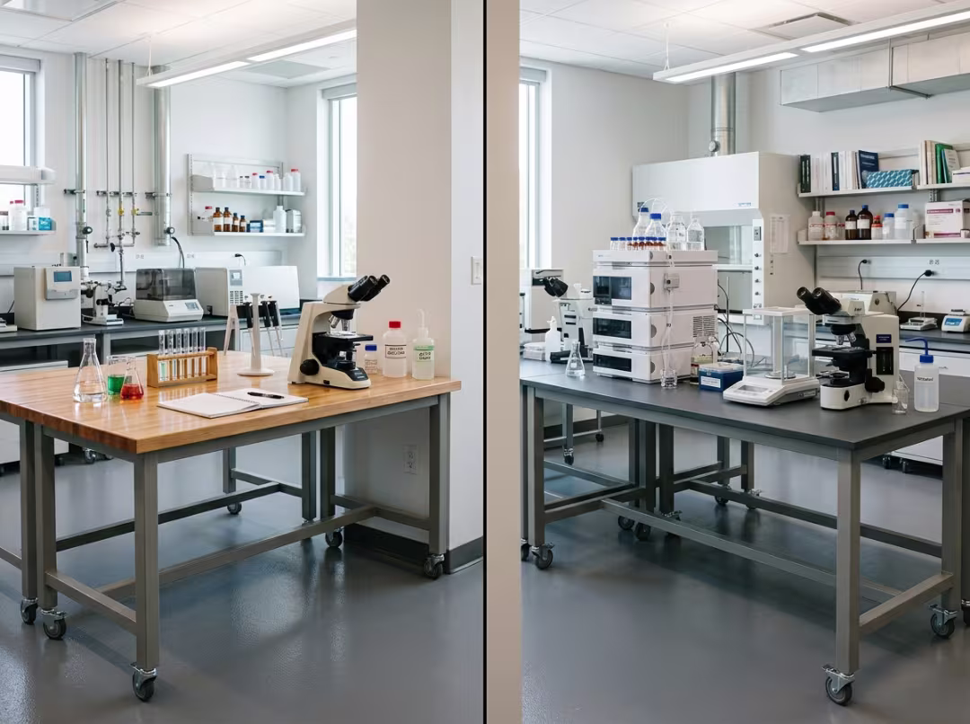lab table surface choice comparison lab table surface choice comparison