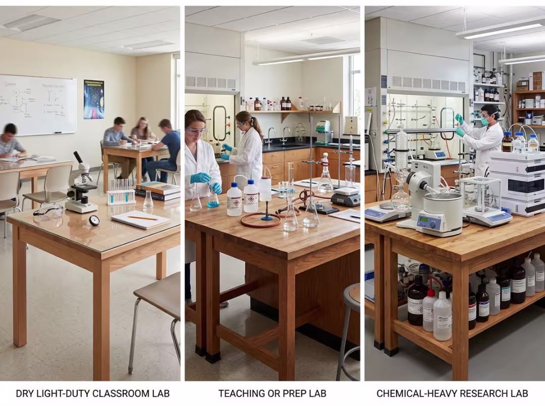 lab table use scenarios lab table use scenarios
