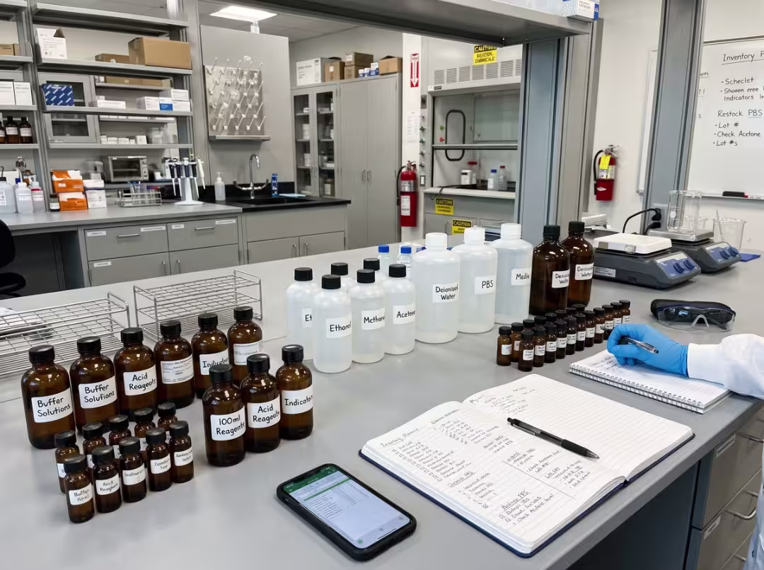 reagent inventory review reagent inventory review