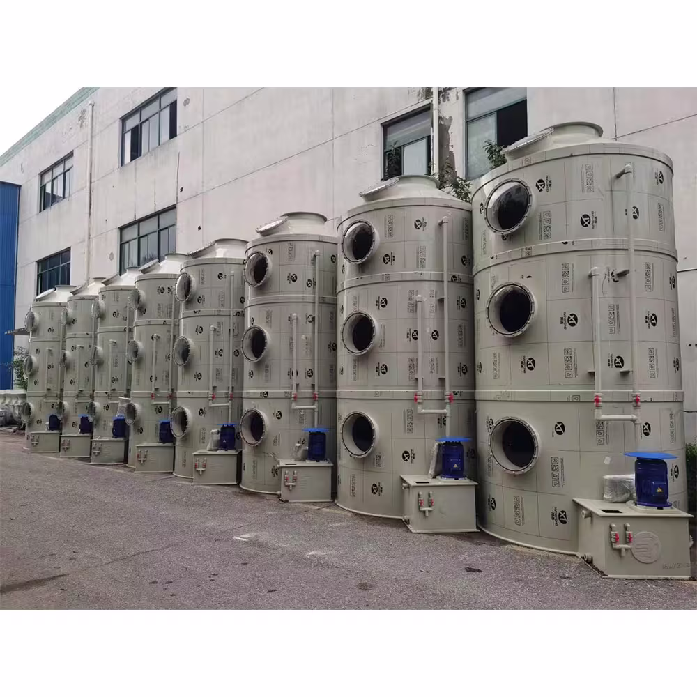 wet fume scrubber